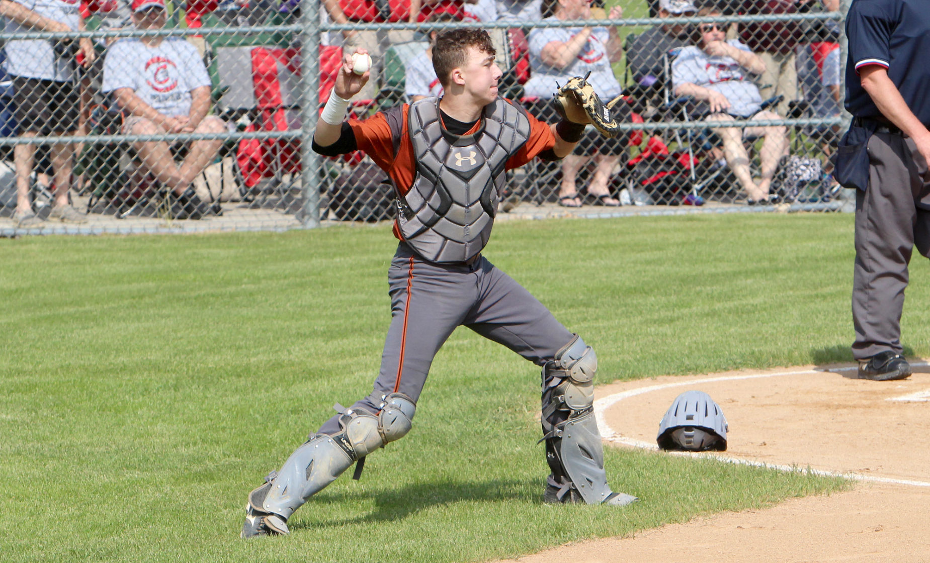 Bloomer baseball vs Cumberland at Casper Park 6-4-19